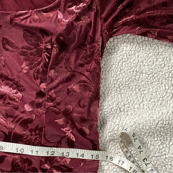 Free People Lotta Love Velvet Slip Mini Dress Lined small - Picture 6 of 12